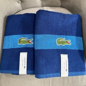 Lacoste towels uk Clearance